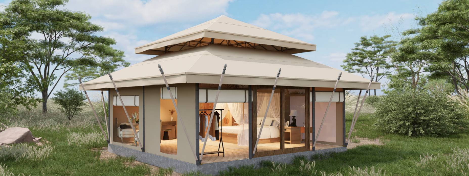 安图县户外野奢帐篷